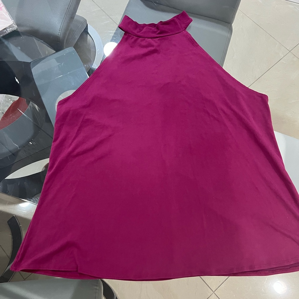 🔴5 for $20🔴 Top Fashion of NY halter top, sleeveless size 1XL